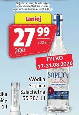 Wódka Soplica Szlachetna promocja w Prim Market