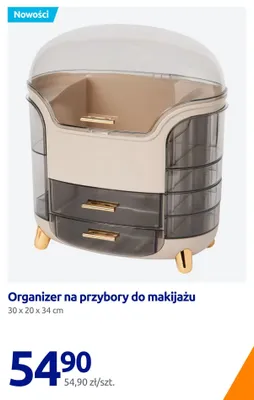 Organizer na przybory do makijażu 30x20x34 cm promocja w Action