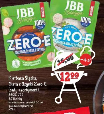 Kiełbasa Śląska Zero-E JBB Bałdyga promocja w Arhelan