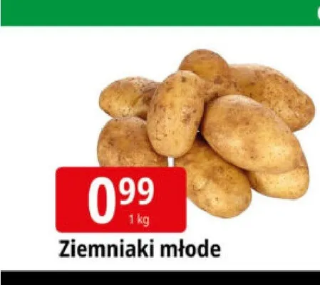 Ziemniaki młode promocja w Leclerc