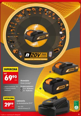 Akumulator litowo-jonowy 4Ah promocja w Biedronka