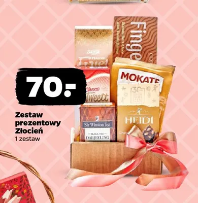 Zestaw prezentowy Złocień promocja w Netto