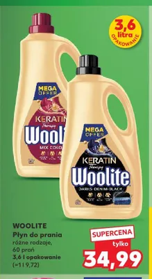 Płyn do prania Woolite Keratin Therapy Mix Colors promocja w Kaufland