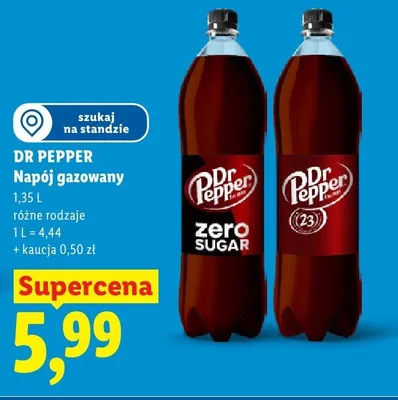 Napój gazowany Zero promocja w Lidl