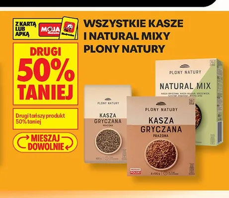 Kasza gryczana Plony Natury promocja w Biedronka