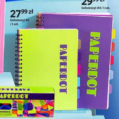 Kołozeszyt B5 Paperdot promocja w Empik