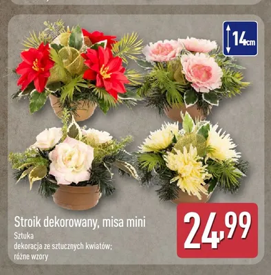 Stroik dekorowany misa mini promocja w Aldi