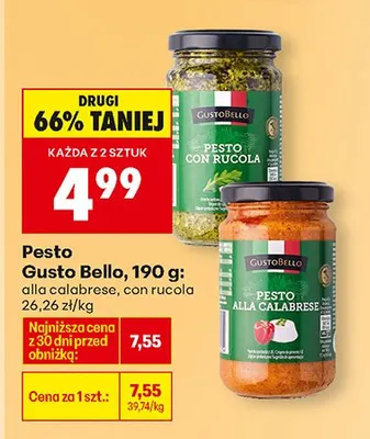 Pesto alla calabrese promocja w Biedronka