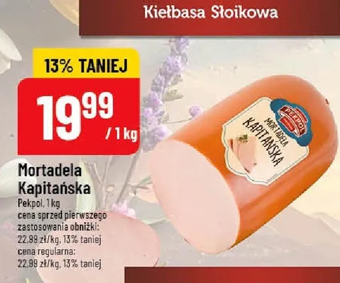 Mortadela kapitańska promocja w POLOmarket