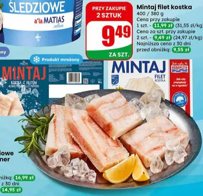 Filety śledziowe solone a'la matias promocja w Dino