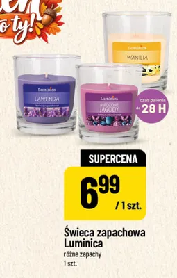 Świeca zapachowa Luminica promocja w POLOmarket