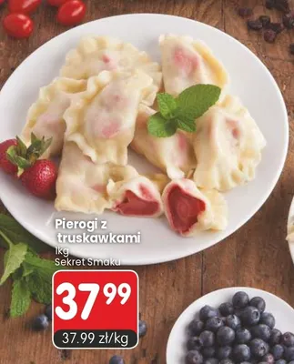 Pierogi z truskawkami Sekret Smaku promocja w Market Point