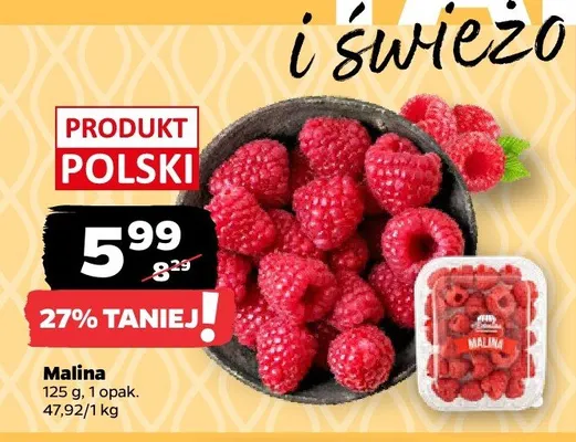 Malina promocja w Netto