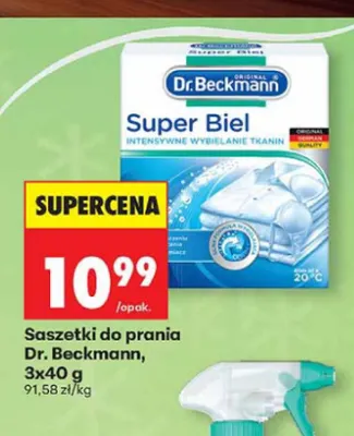 Saszetki do prania Dr. Beckmann promocja w Biedronka