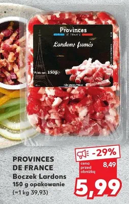 Boczek Lardons promocja w Kaufland