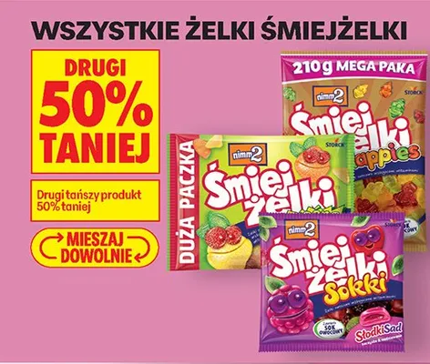 Żelki Śmiejżelki Apples promocja w Biedronka