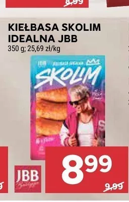 Kiełbasa Skolim Idealna JBB promocja w Stokrotka