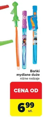 Bańki mydlane duże promocja w Carrefour