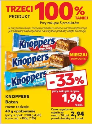 Baton różne rodzaje promocja w Kaufland