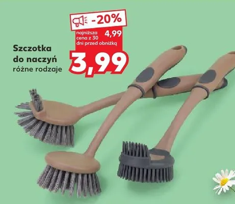 Szczotka do naczyń różne rodzaje promocja w Kaufland