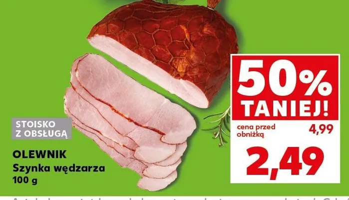 Szynka wędzona promocja w Kaufland