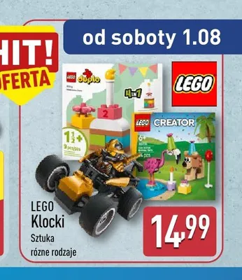 Klocki LEGO promocja w Aldi