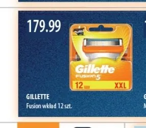 Wkłady do maszynki Gillette Fusion promocja w Drogerie Laboo