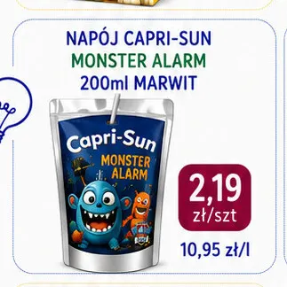 Napój Capri-Sun Monster Alarm promocja w emma MARKET