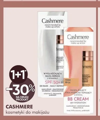 Kosmetyki do makijażu Cashmere promocja w Super-Pharm