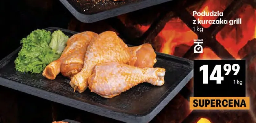 Podudzia z kurczaka grill promocja w Delikatesy Centrum