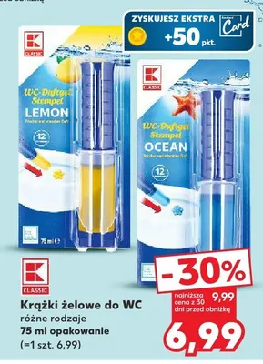 Krążki żelowe do WC różne rodzaje 75ml opakowanie promocja w Kaufland