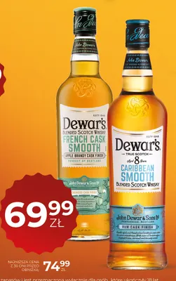 Whisky Dewar's 8 YO French Cask Smooth promocja w Duży Ben