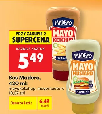 Sos mayoketchup promocja w Biedronka