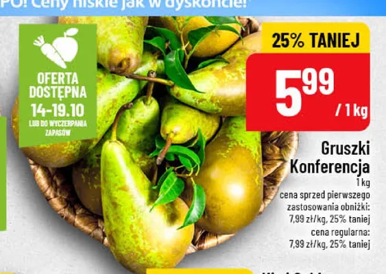 Gruszki Konferencja promocja w POLOmarket