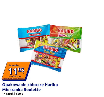Żelki Haribo Fun Mix opakowanie zbiorcze promocja w Action