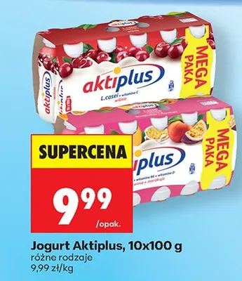 Jogurt, różne rodzaje promocja w Biedronka