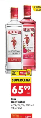 Gin Beefeater promocja w Biedronka