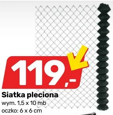 Siatka pleciona promocja w Bricomarche