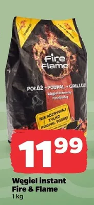 Węgiel instant Fire & Flame promocja w Netto