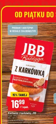 Kiełbasa z karkówką promocja w POLOmarket