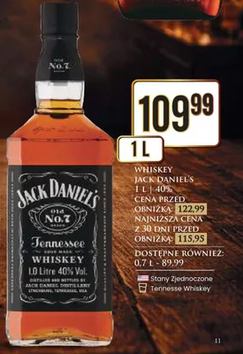 Whiskey promocja w Dino