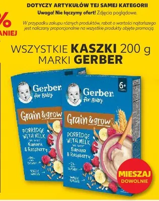 Kaszki wszystkie rodzaje promocja w Kaufland