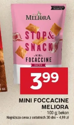 Mini foccacine promocja w Stokrotka