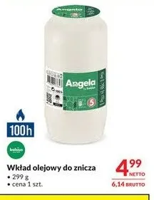 Wkład olejowy do znicza Angela Bolsius promocja w Makro