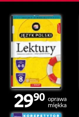 Książka Język polski Lektury 4-8 Demart promocja w Empik