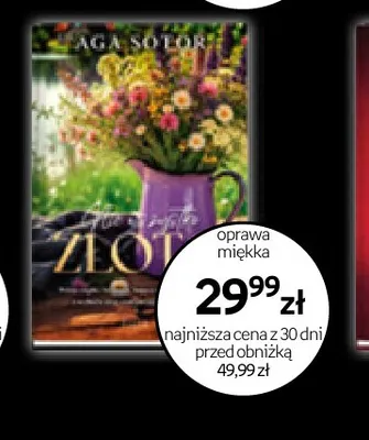 Książka Złota Aga Sołor Filia promocja w Empik