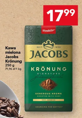 Kawa mielona Jacobs Krönung promocja w LEWIATAN