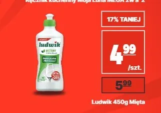 Płyn do naczyń Ludwik mięta promocja w API Market