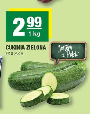 Cukinia zielona promocja w SPAR