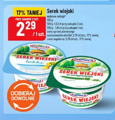 Serek wiejski promocja w POLOmarket